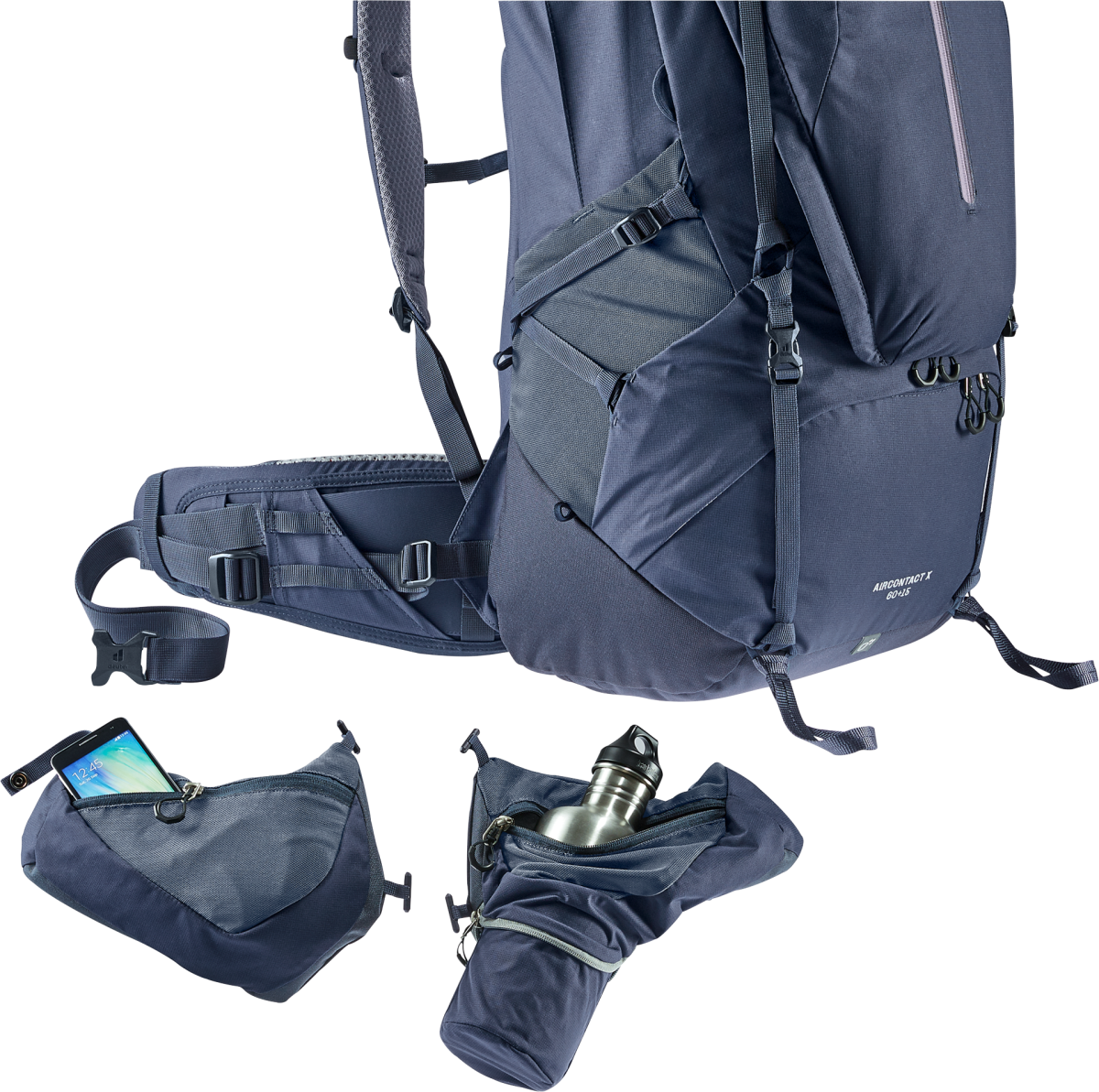 Mochila Aircontact X 60+10 Lts Deuter